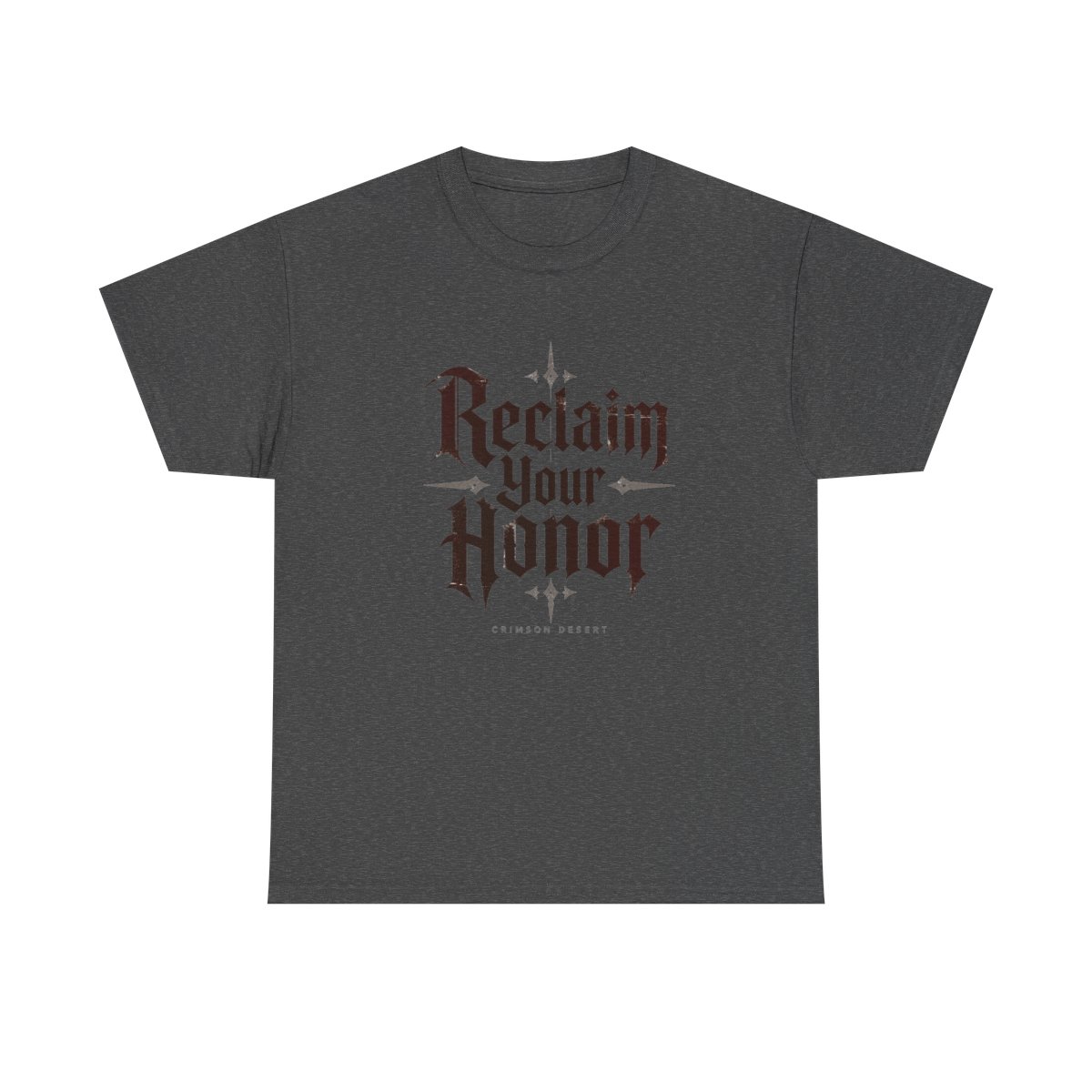 Crimson Desert "Reclaim Your Honor" Unisex Tee - alternate angle 3, merchandise