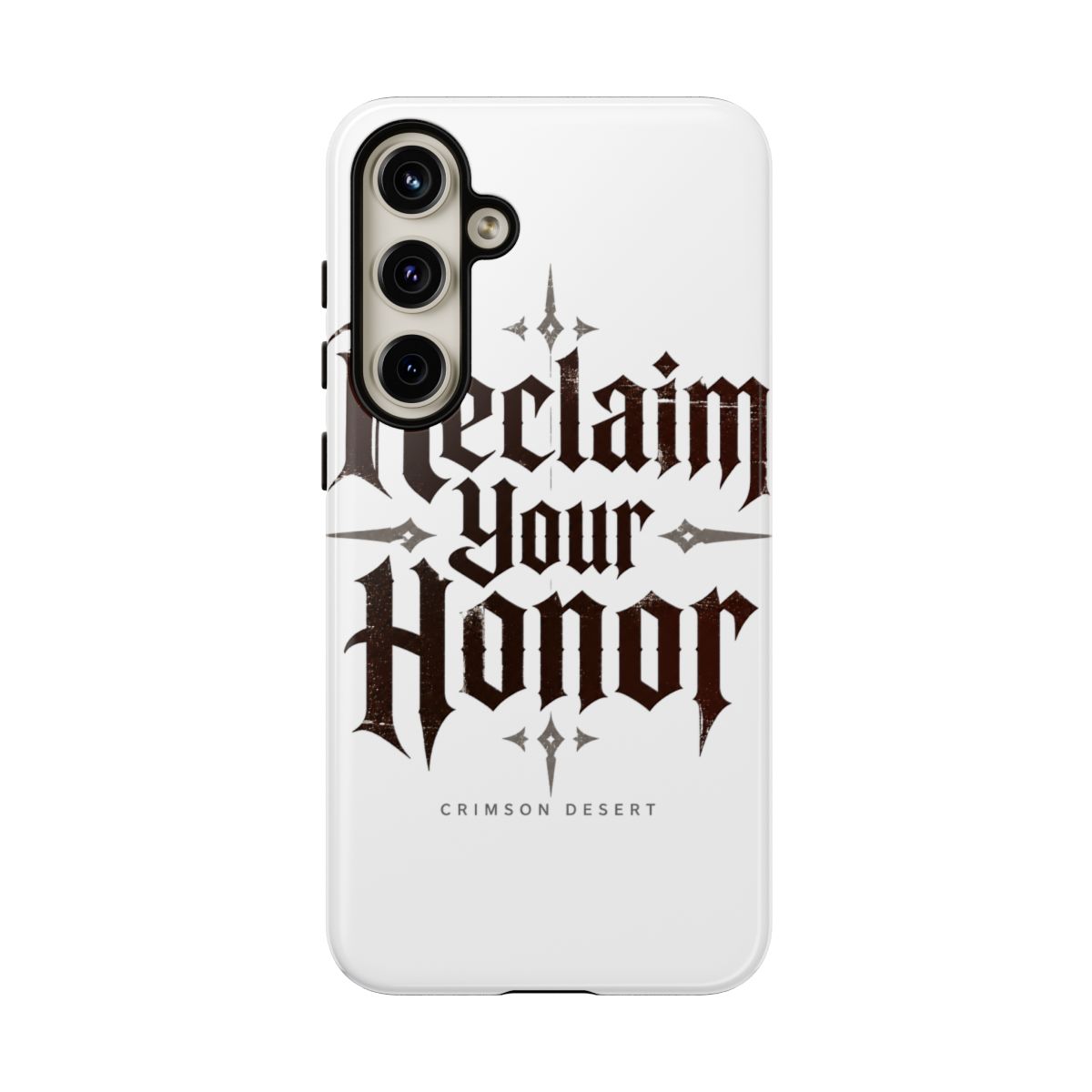 Crimson Desert "Reclaim Your Honor" Phone Case - alternate angle 3, merchandise