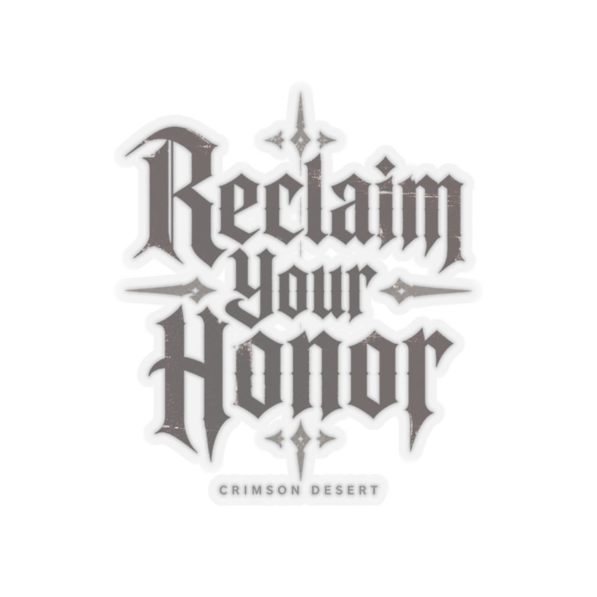 Crimson Desert "Reclaim Your Honor" Sticker