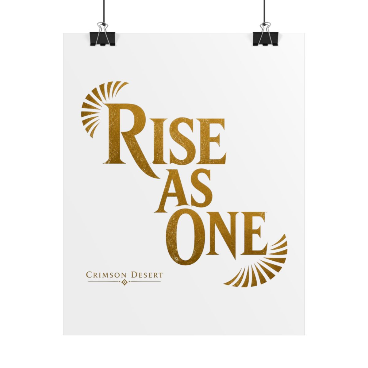 Crimson Desert "Rise As One" Poster