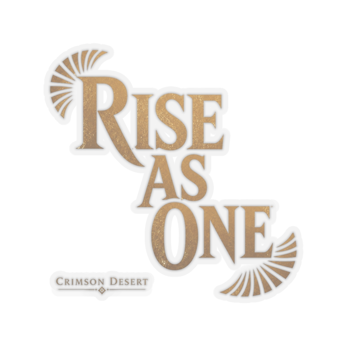 Crimson Desert "Rise As One" Sticker