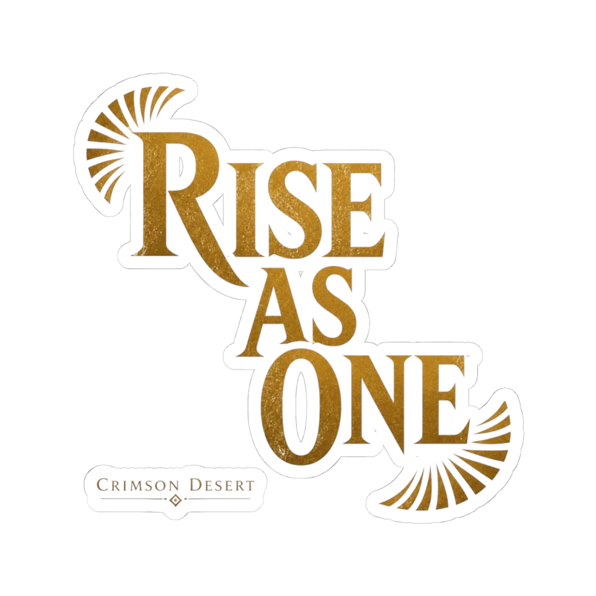 Crimson Desert "Rise As One" Sticker
