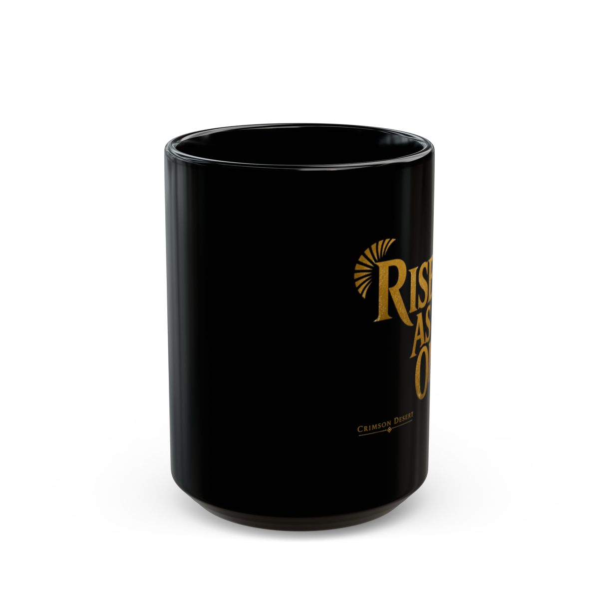 Crimson Desert "Rise As One" Black Mug - alternate angle 2, merchandise