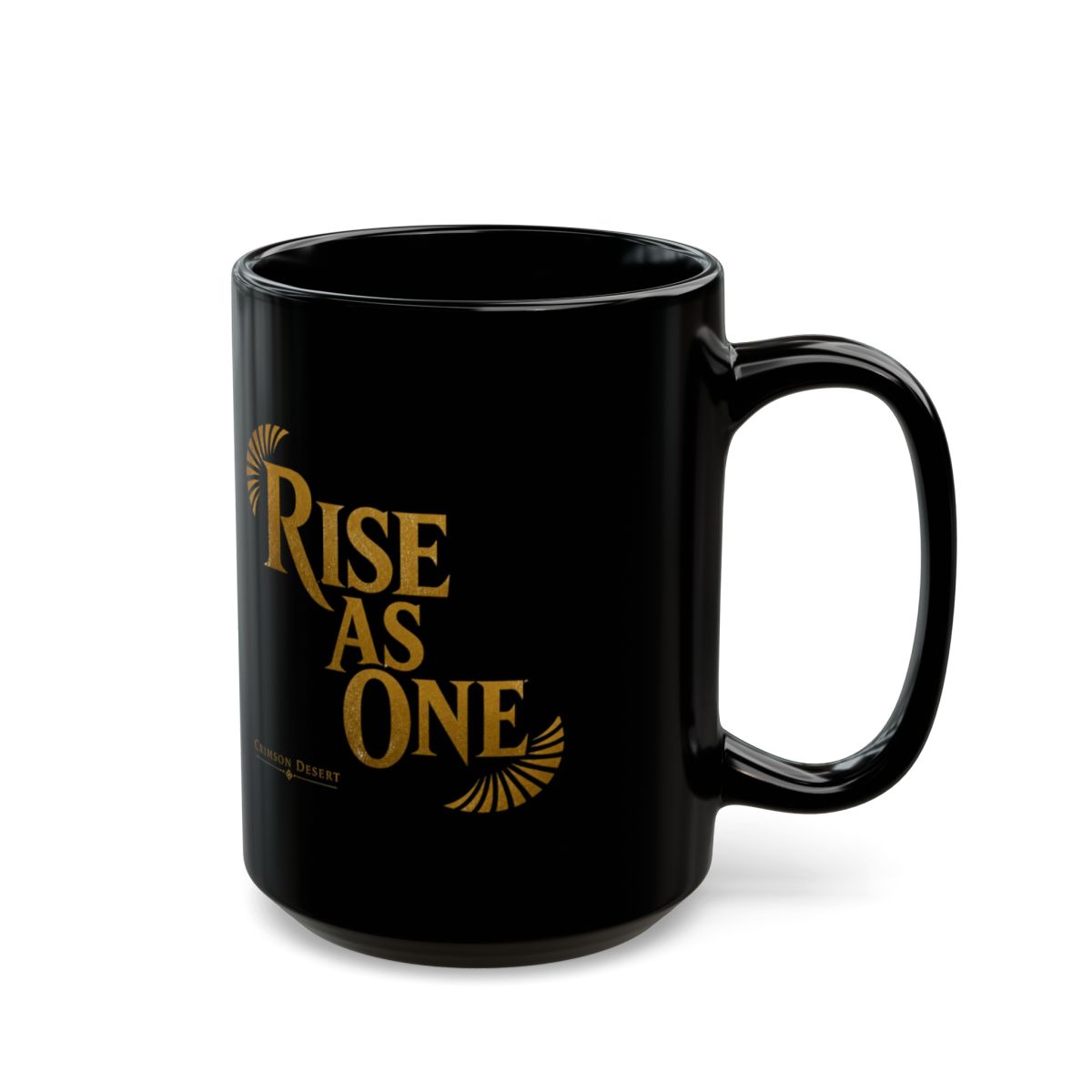 Crimson Desert "Rise As One" Black Mug - alternate angle 5, merchandise