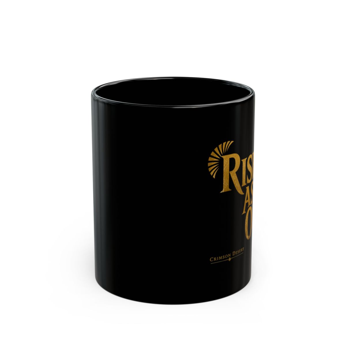 Crimson Desert "Rise As One" Black Mug - alternate angle 1, merchandise