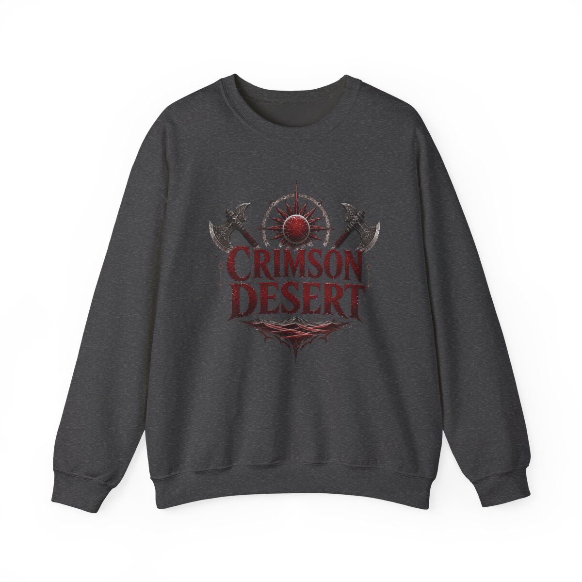 Crimson Desert "CRIMSON DESERT" Crewneck - alternate angle 2, merchandise