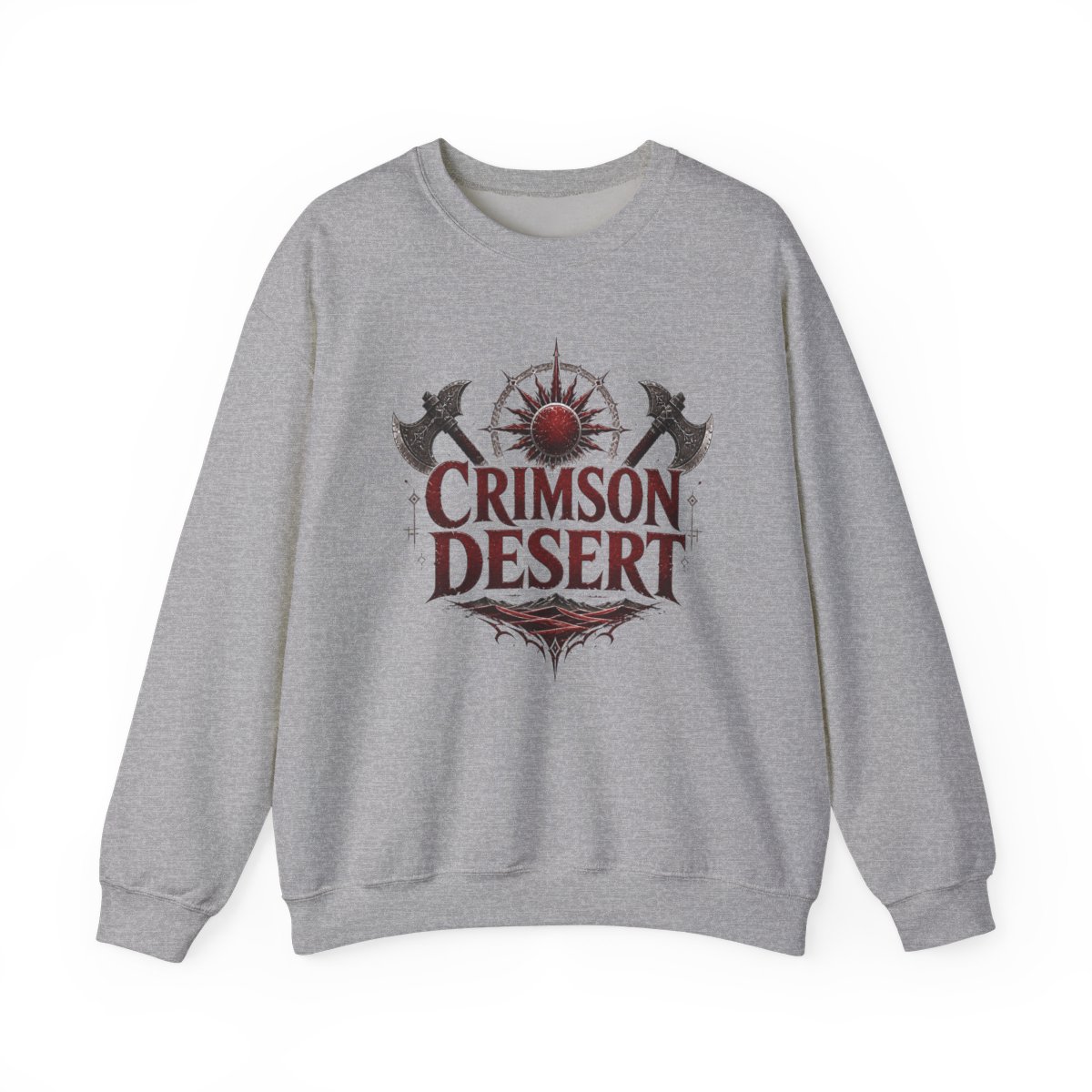 Crimson Desert "CRIMSON DESERT" Crewneck - alternate angle 3, merchandise