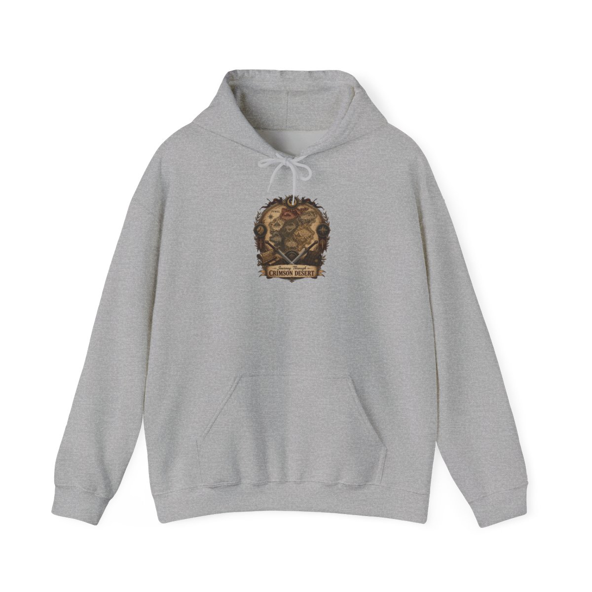 Crimson Desert "Journey Through CRIMSON DESERT" Hoodie - alternate angle 3, merchandise