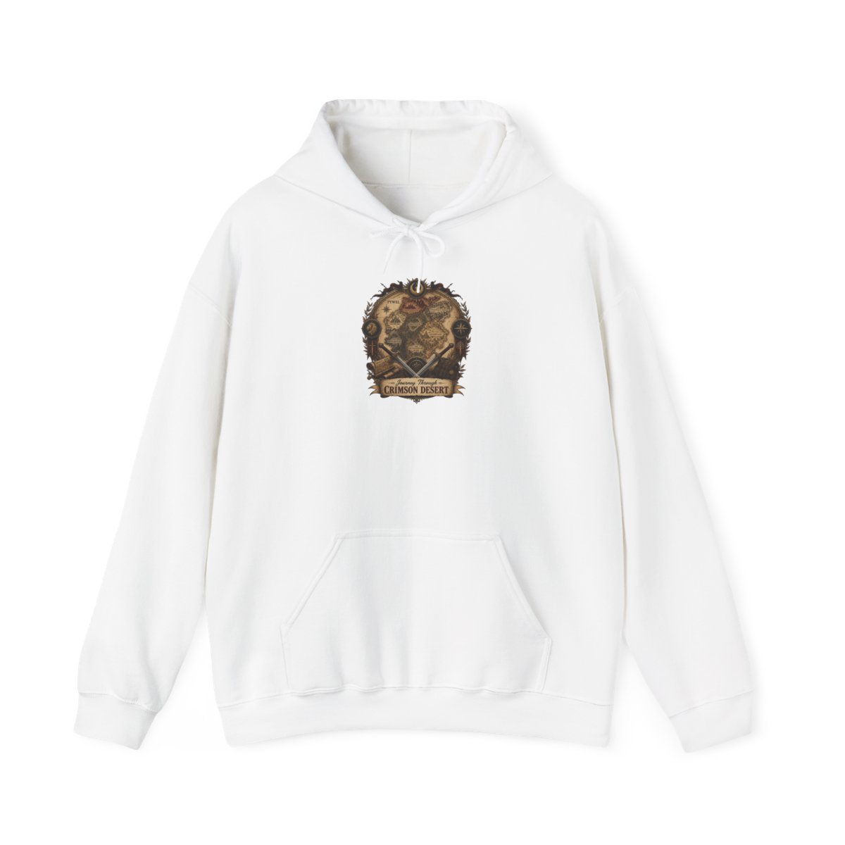 Crimson Desert "Journey Through CRIMSON DESERT" Hoodie - alternate angle 2, merchandise