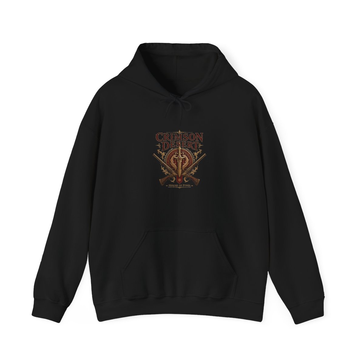 Crimson Desert Adventure Conflict Hoodie - alternate angle 2, merchandise