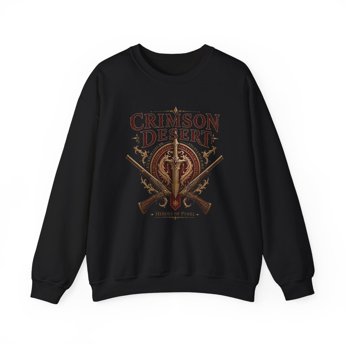 Crimson Desert Adventure Conflict Crewneck - alternate angle 2, merchandise