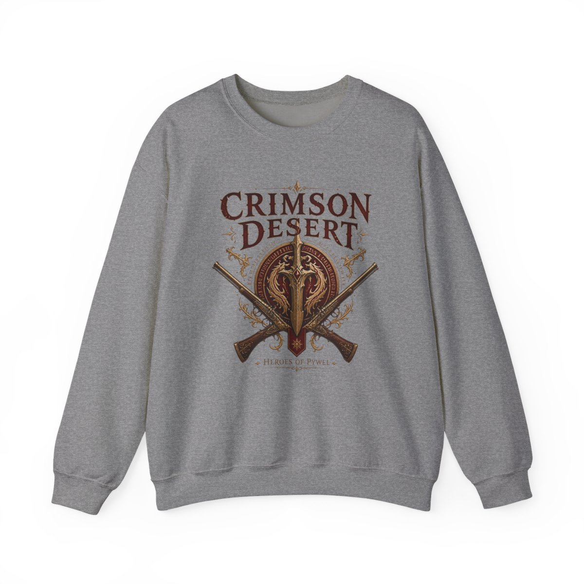 Crimson Desert Adventure Conflict Crewneck - alternate angle 3, merchandise